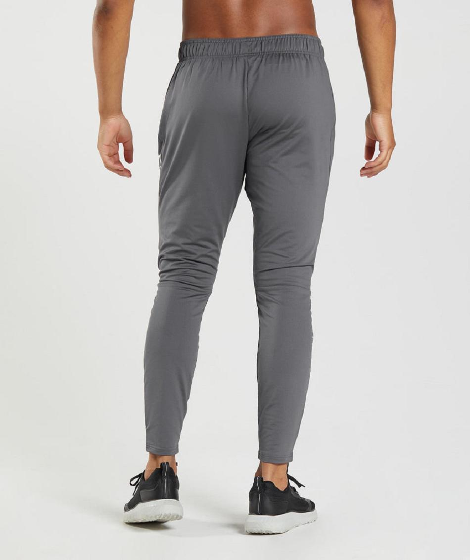 Spodnie Do Biegania Męskie Gymshark Sportowe Szare | PL 3363VRW